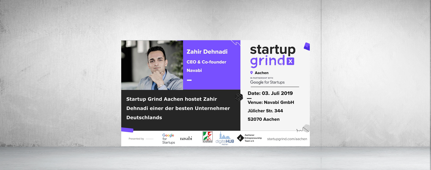 Startup Grind Aachen Navabi