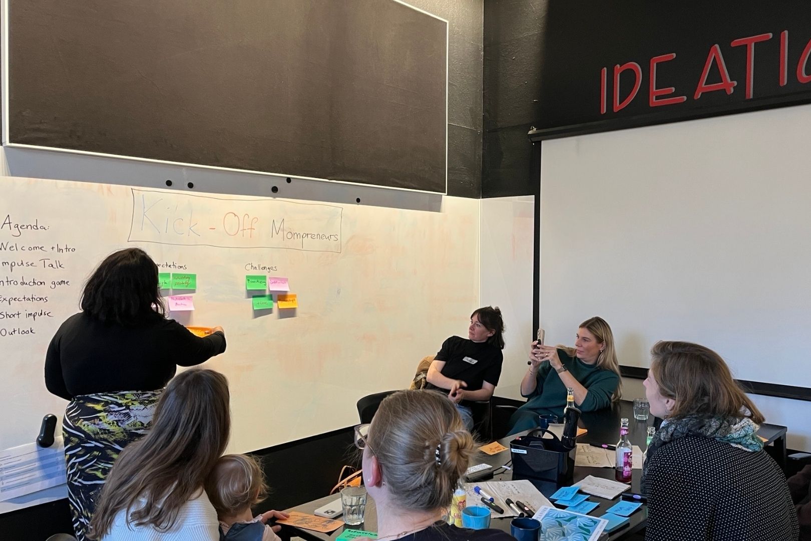 Mompreneur Kickoff Work