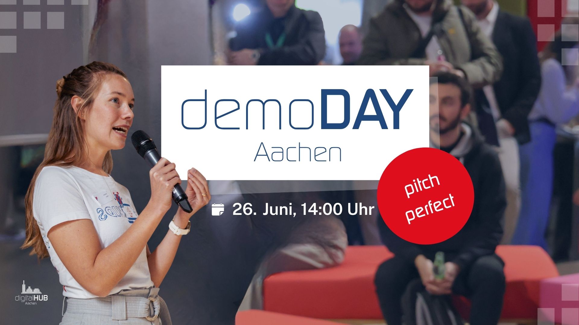 demoDAY Aachen am 26. Juni 2026 - kostenlos anmelden