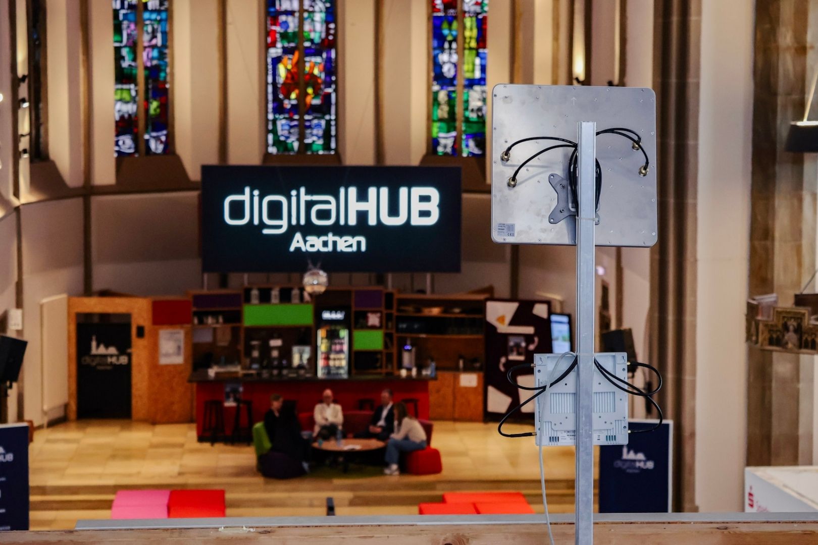 Accespoint Hardware Lancom im digitalHUB Aachen Accespoint Hardware Lancom im digitalHUB Aachen